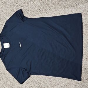 Womens Reebok Navy Blue Performance Tech Tee Small New With Tags